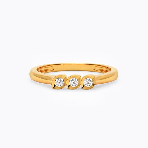 Pulli 22k Gold and Diamond Ring