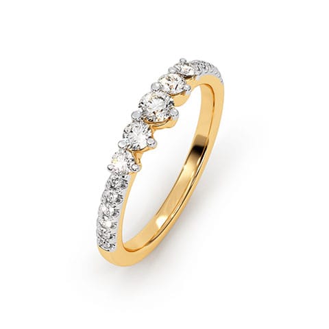 Ascendant Arc Diamond Ring image