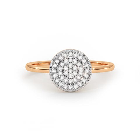 Rosalie Orb Diamond Ring