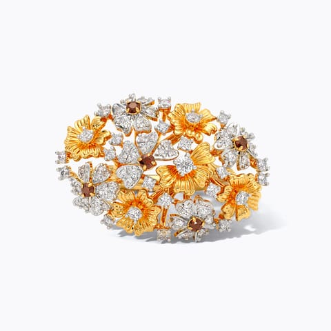 Citrine Bloom Gemstone Ring Citrine Bloom Gemstone Ring
