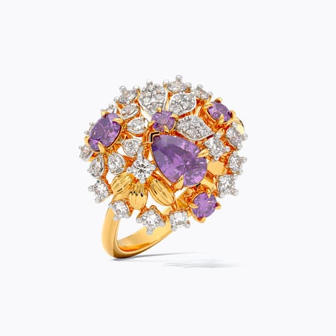 Violet Bloom Gemstone Ring Violet Bloom Gemstone Ring