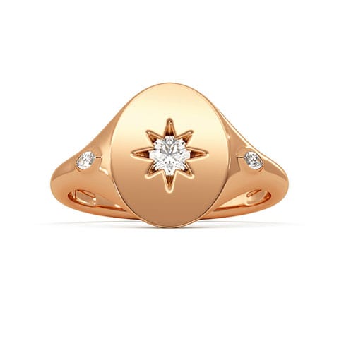 Victorian Starlight Diamond Ring