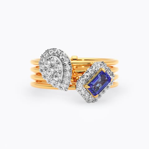 Fusion Spark Gemstone Ring