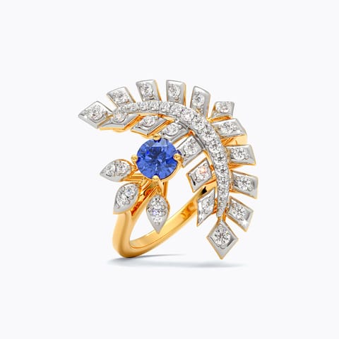 Cosmic Blue Gemstone Ring Cosmic Blue Gemstone Ring