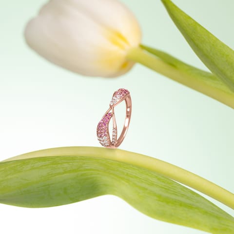 Swirly Rosea Gemstone Ring Swirly Rosea Gemstone Ring