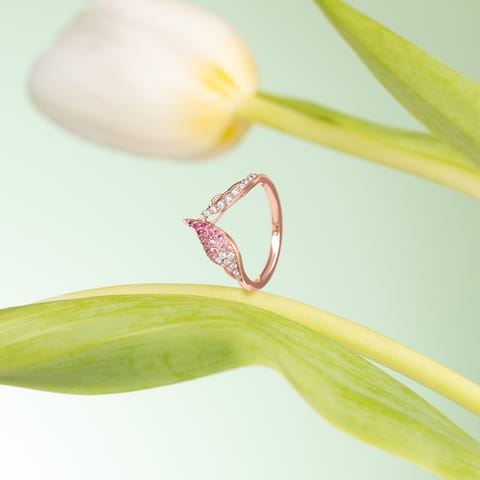 Pink Mirage Gemstone Ring