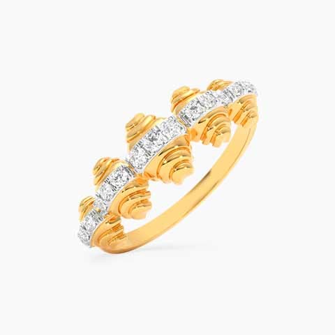 Croissant Diamond Ring Croissant Diamond Ring