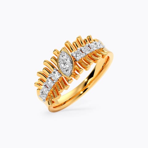 Lyrical Waves Diamond Ring Lyrical Waves Diamond Ring