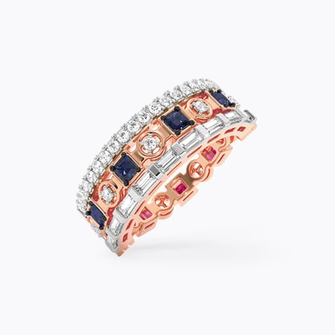 Fusion Gleam Covertible 8 Way Gemstone Band Fusion Gleam Covertible 8 Way Gemstone Band