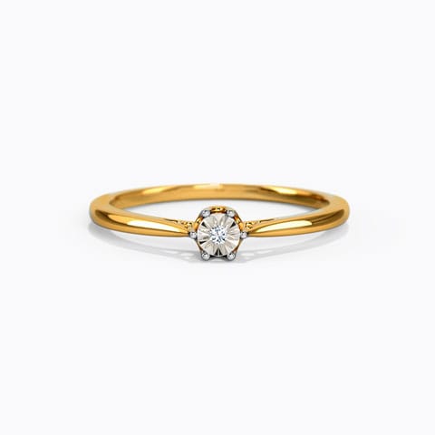 Celine Miracle Plate Diamond Ring