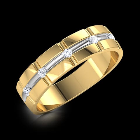 Aaron Diamond Band for Men
