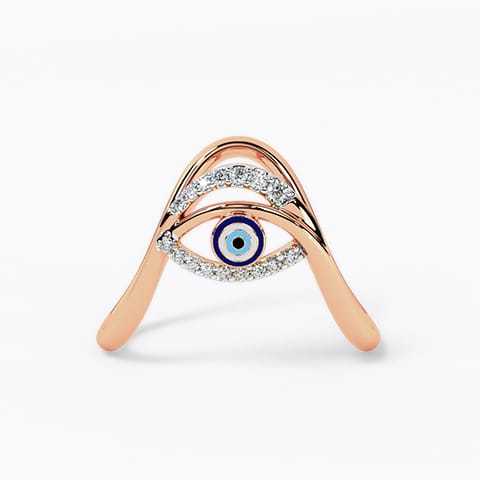 Enigma Evi Eye Diamond Vanki Ring
