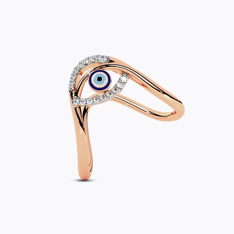 Enigma Evi Eye Diamond Vanki Ring