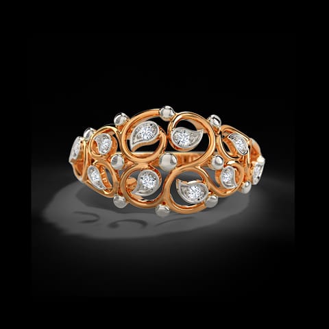 Maira Floret Diamond Ring