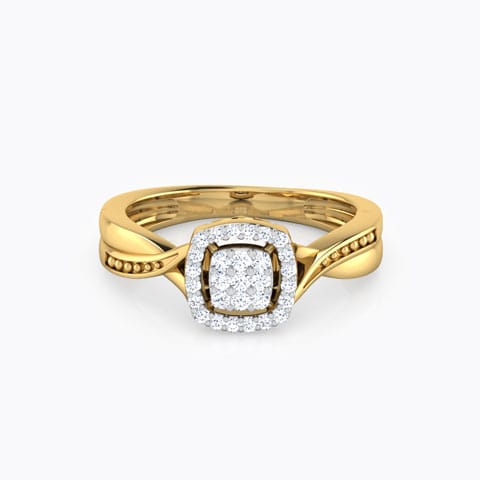 Radiant Quad Diamond Ring
