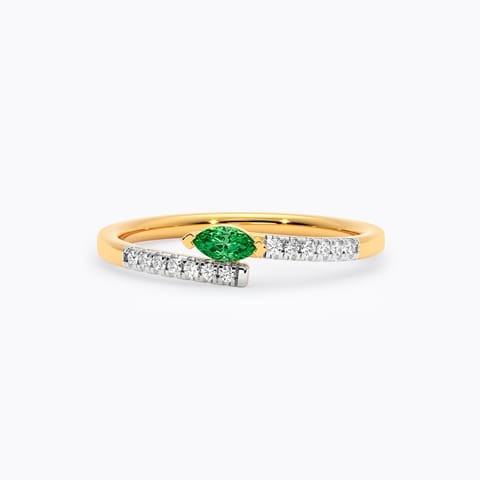 Green Steak 9KT Gemstone Ring Green Steak 9KT Gemstone Ring
