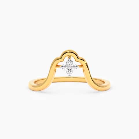 Wave Spark 9KT Diamond Vanki Ring Wave Spark 9KT Diamond Vanki Ring