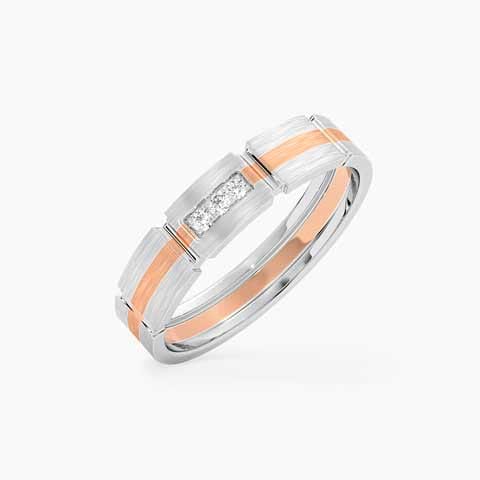 Griffin Platinum Band for Men