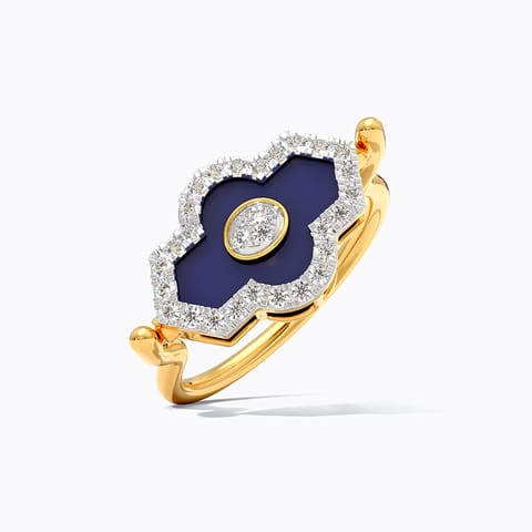 Nautical Flip Gemstone Ring
