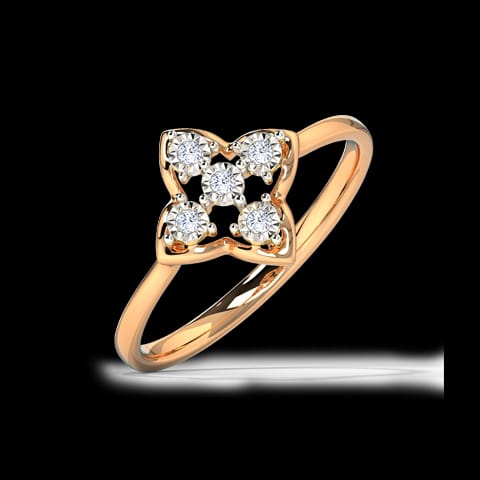 Blush Miracle Plate Diamond Ring