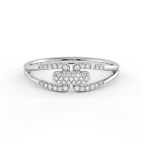 Amber Embrace Diamond Ring Amber Embrace Diamond Ring