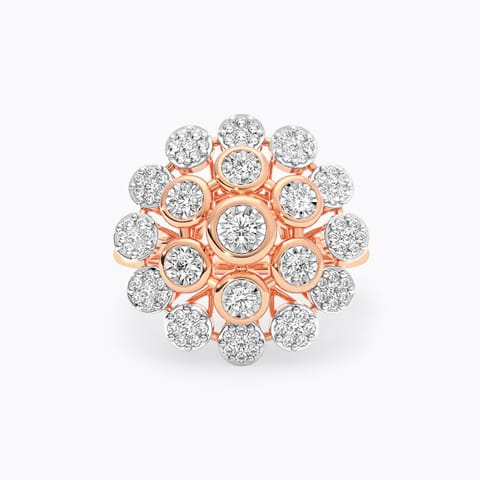 Gleaming Cluster Diamond Ring Gleaming Cluster Diamond Ring