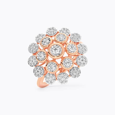 Gleaming Cluster Diamond Ring Gleaming Cluster Diamond Ring