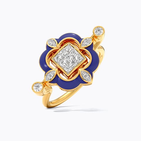 Flip the Frame Diamond Ring