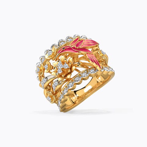 Wings of Magnificence Diamond Ring