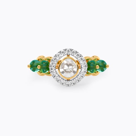 Emeria Polki Gemstone Ring