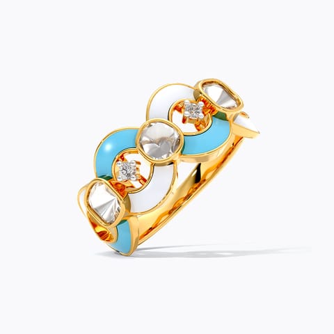 Cerulean Polki Diamond Ring Cerulean Polki Diamond Ring