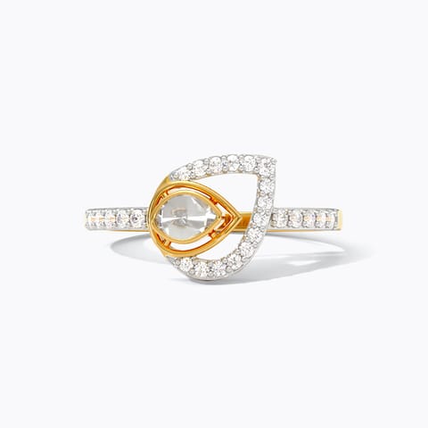 Piriform PolkiGemstone Ring Piriform PolkiGemstone Ring