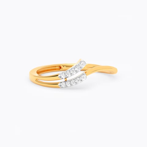 The Subtle 9KT Diamond Ring
