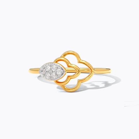 Dainty Scallop 9KT Diamond Ring Dainty Scallop 9KT Diamond Ring