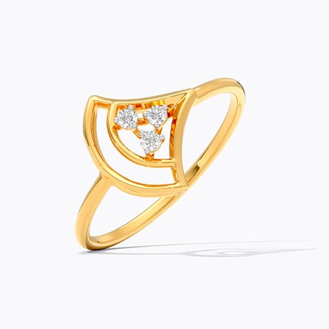 Subtle Shift 9KT Diamond Ring