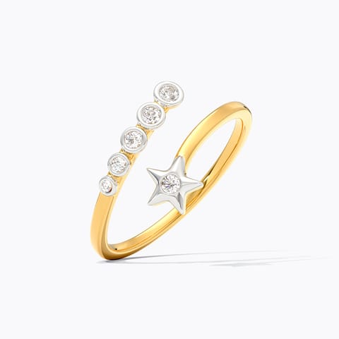Shooting Star 9KT Diamond Ring