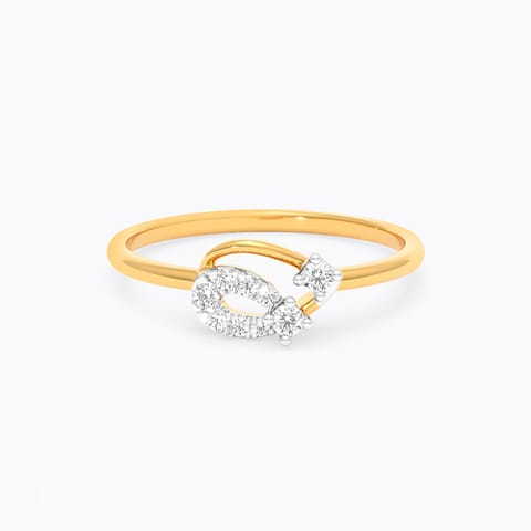 Minimal Spark 9KT Diamond Ring