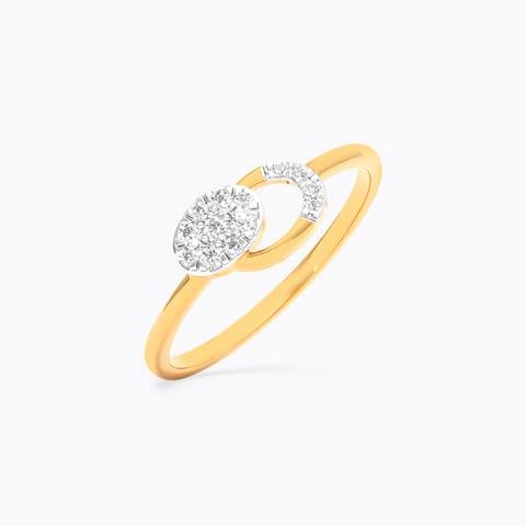 Twin Orb 9KT Diamond Ring Twin Orb 9KT Diamond Ring