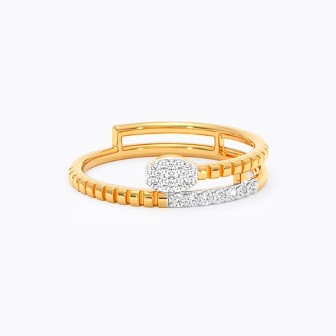 Symphony Spark 9KT Diamond Ring