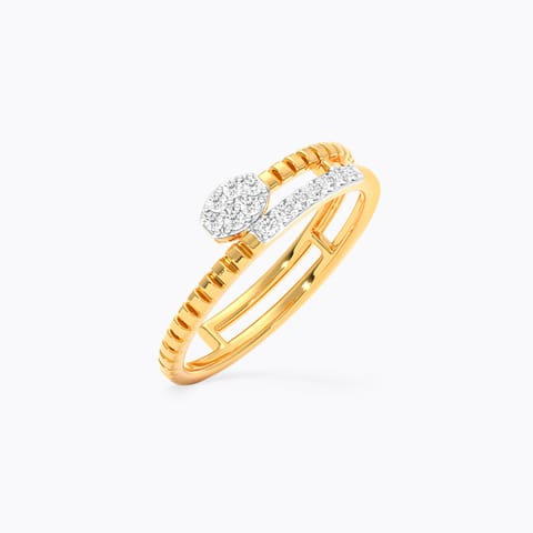 Symphony Spark 9KT Diamond Ring