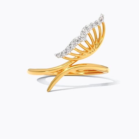Gleaming Wings 9KT Diamond Ring