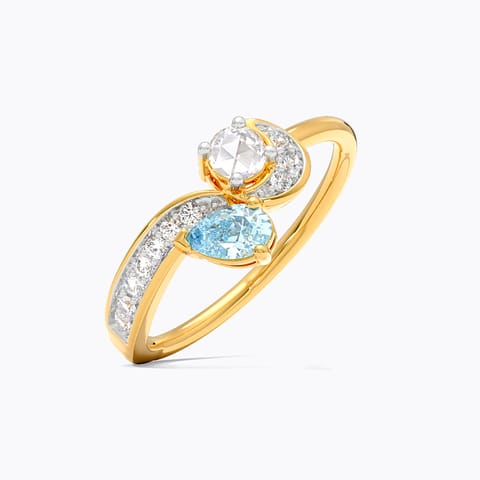 Blue Mirage Gemstone Ring