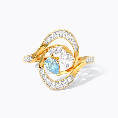 Azure Waves Gemstone Ring Azure Waves Gemstone Ring