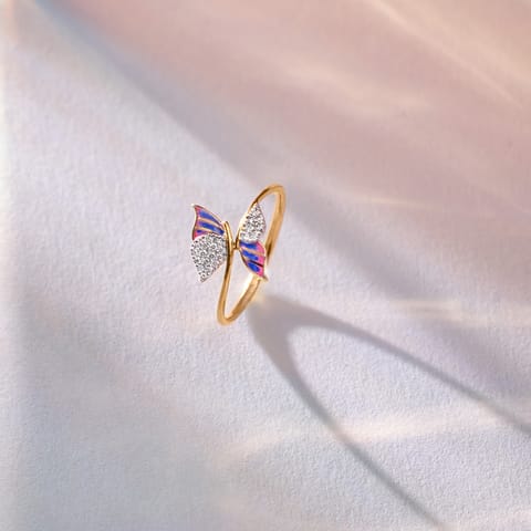 Butterfly Shine Diamond Ring