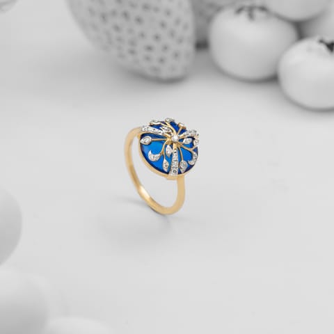 Regal Blaze Diamond Ring