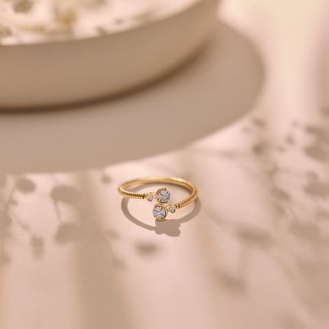 Open Aura Diamond Ring