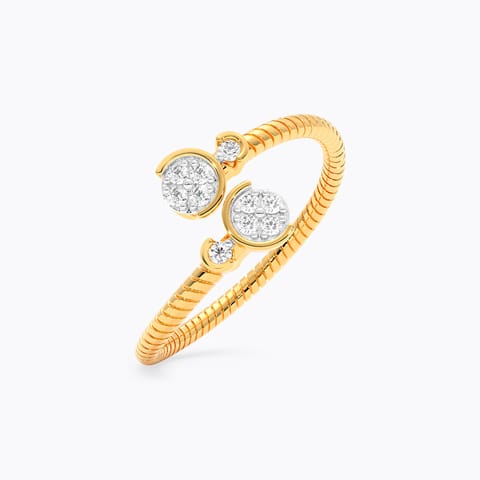 Open Aura Diamond Ring