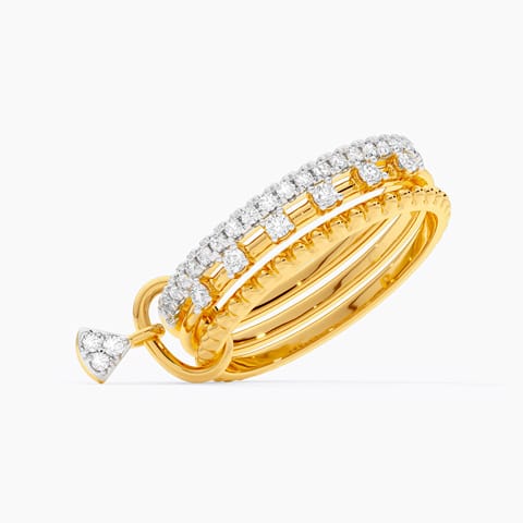 Multi Styling String Diamond Ring Multi Styling String Diamond Ring