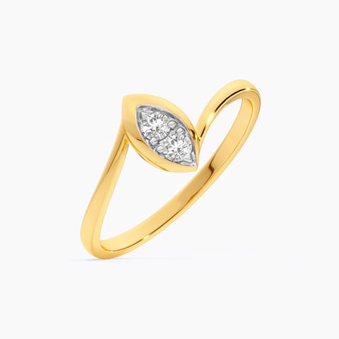 Minimal Marquise Diamond Ring