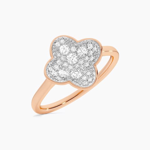 Clustered Bloom Diamond Ring Clustered Bloom Diamond Ring